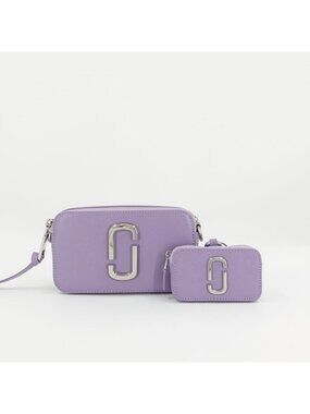 Marc Jacobs Women's The Utility Snapshot Crossbody Bag Lavender Purple OS